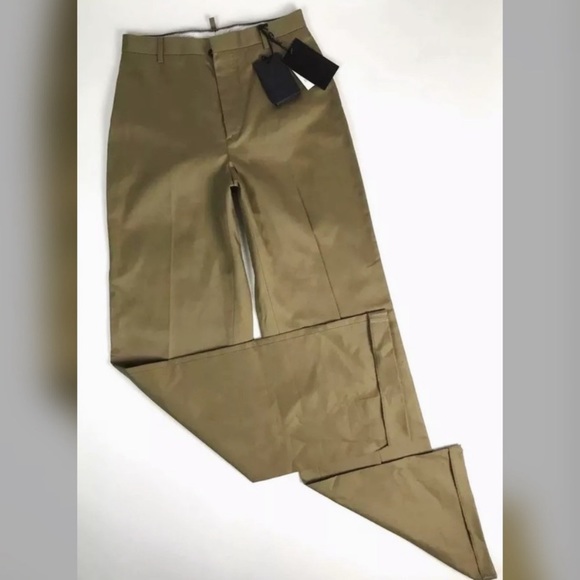 DSQUARED Pants - NEW Dsquared Wide Leg Khaki Chinos EU42